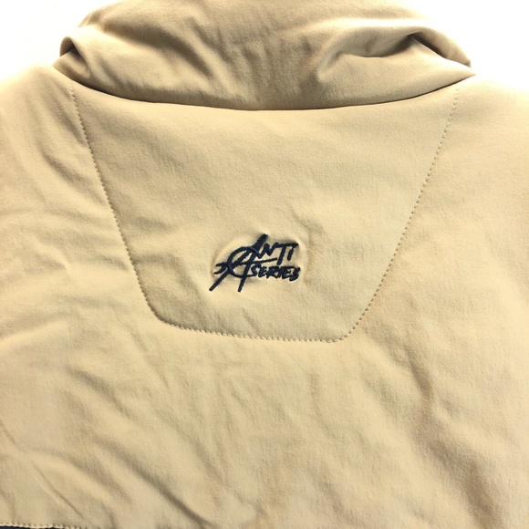 Rip Curl Anti Series Ridge Vest Jacket Fall Winter Washed Navy Tan - Picture 3 of 10